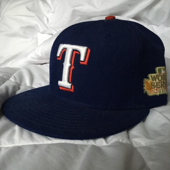 New Era Other - Official New Era 59FIFTY Texas Rangers Fitted Cap